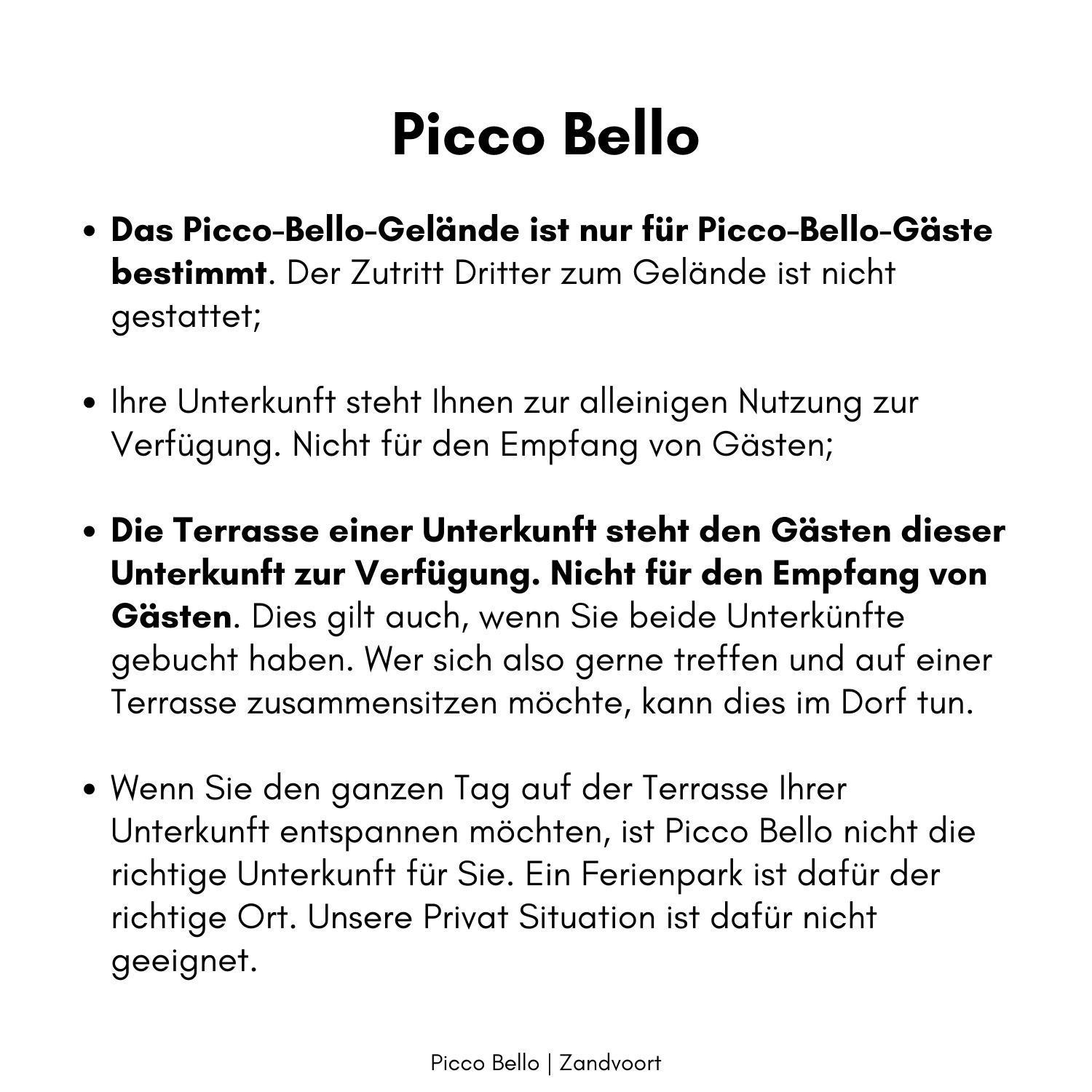 Picco Bello Zandvoort Eksteriør billede